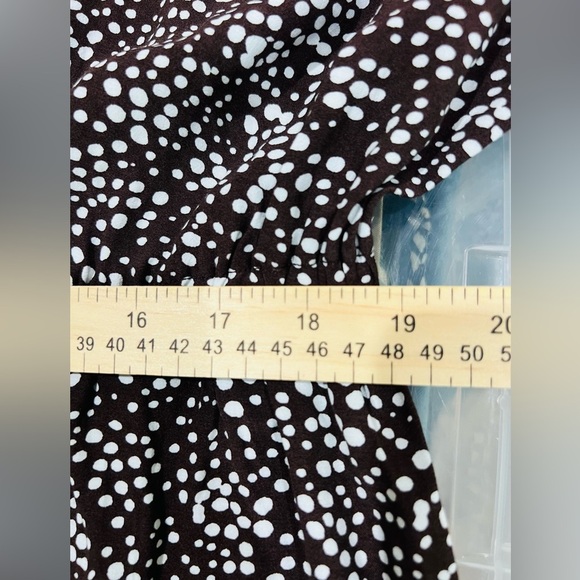 LOFT Dotted Godet Mini Flare Dress size XXL NWT - Picture 7 of 15